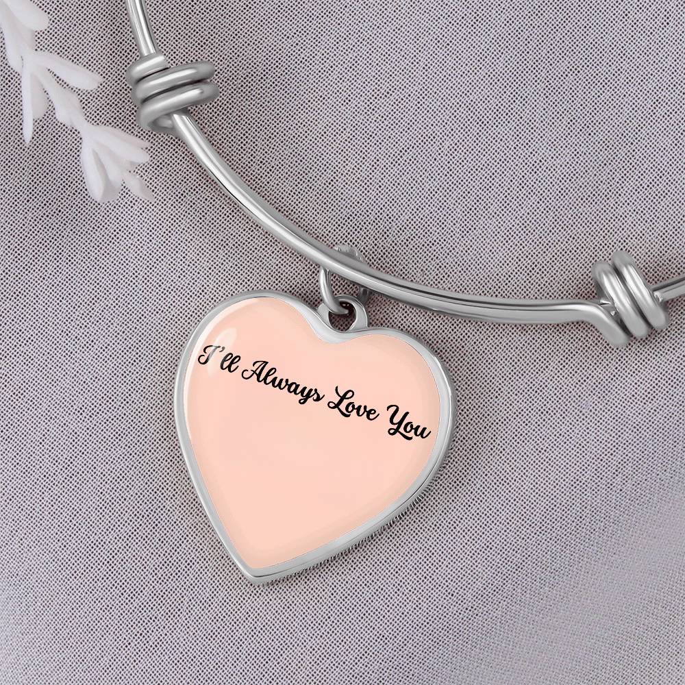 Always Love You Heart Bracelet