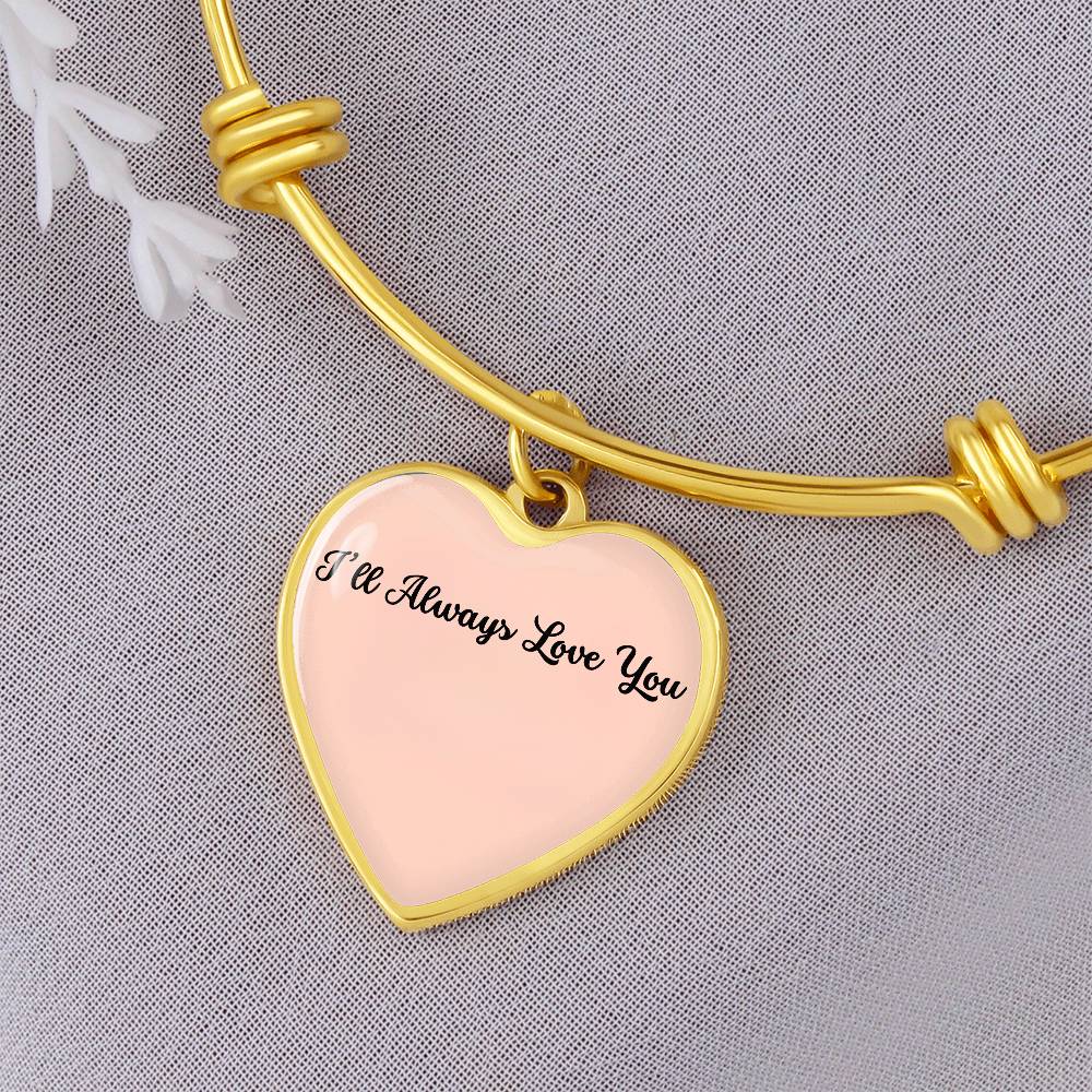 Always Love You Heart Bracelet