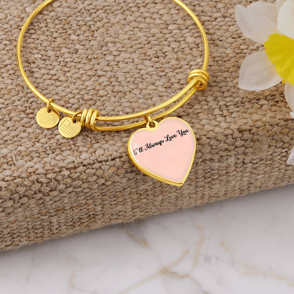 Always Love You Heart Bracelet